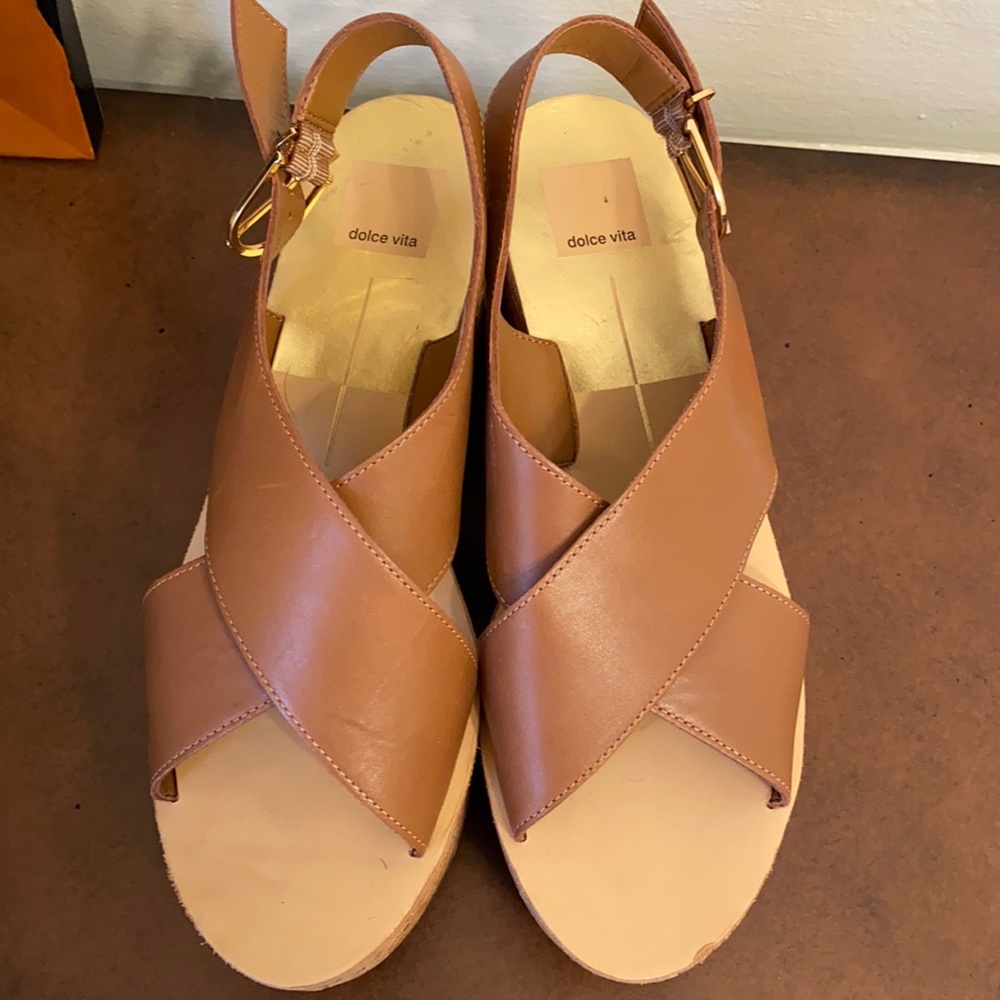 Dolce Vita platform wedge sandals